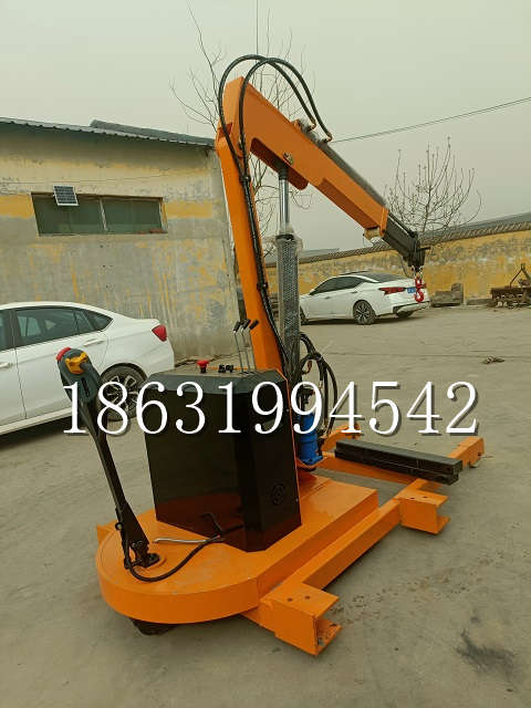 潮州市自卸车厢随车吊 自制轮式四不像起重机 四驱平板吊 5吨 贵盛